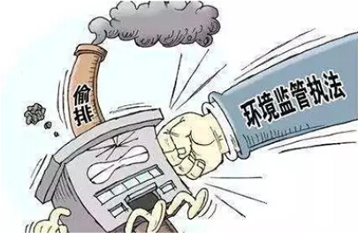 弄虛作假！某企廢氣收集管道“不連接”廢氣處理設(shè)施..